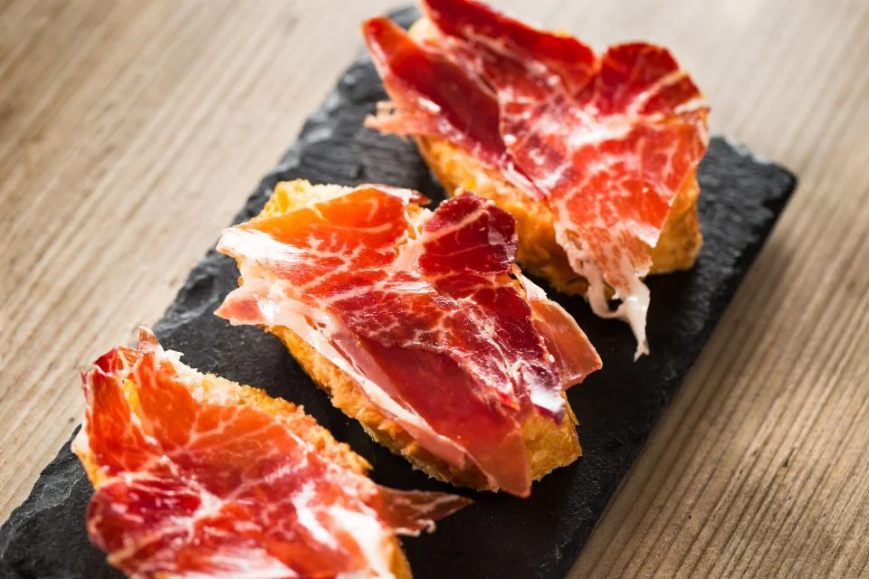 The best ham in Spain is JamonIberico de bellota