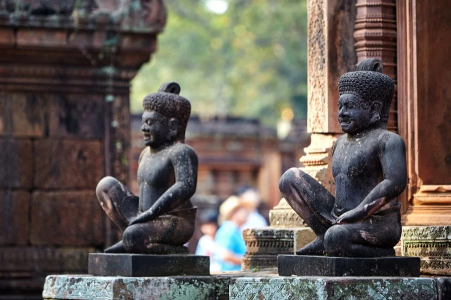 Banteay Srei District is one of the holy places in Cambodia