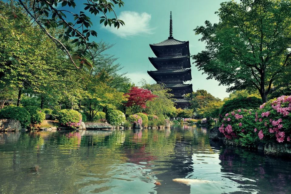 The sacred city of Kyoto