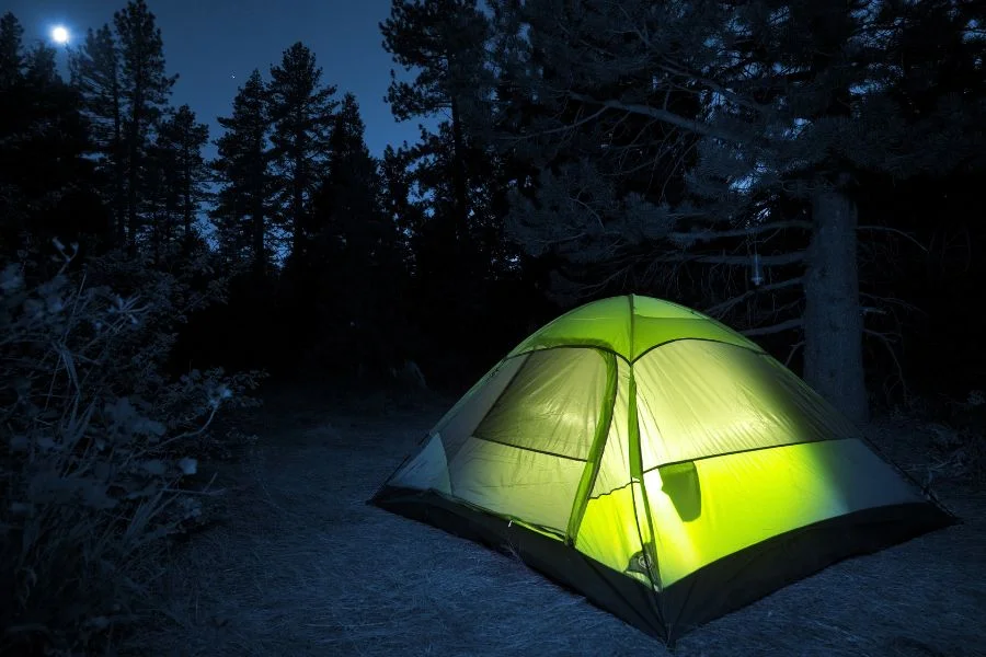 Overnight camp in Dana Nature Reserve