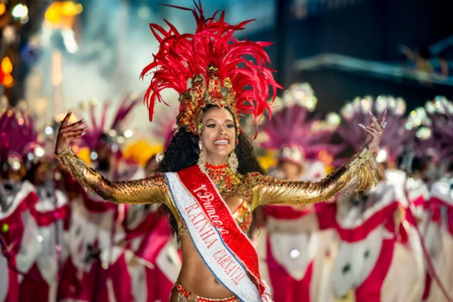 The Sambadrome Marquês de Sapucaí is center stage of Rio Carnival
