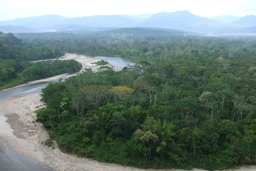 The Amazon River in South America is the largest river 