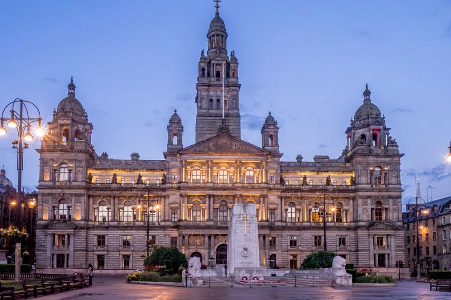 George Square and the Merchant District