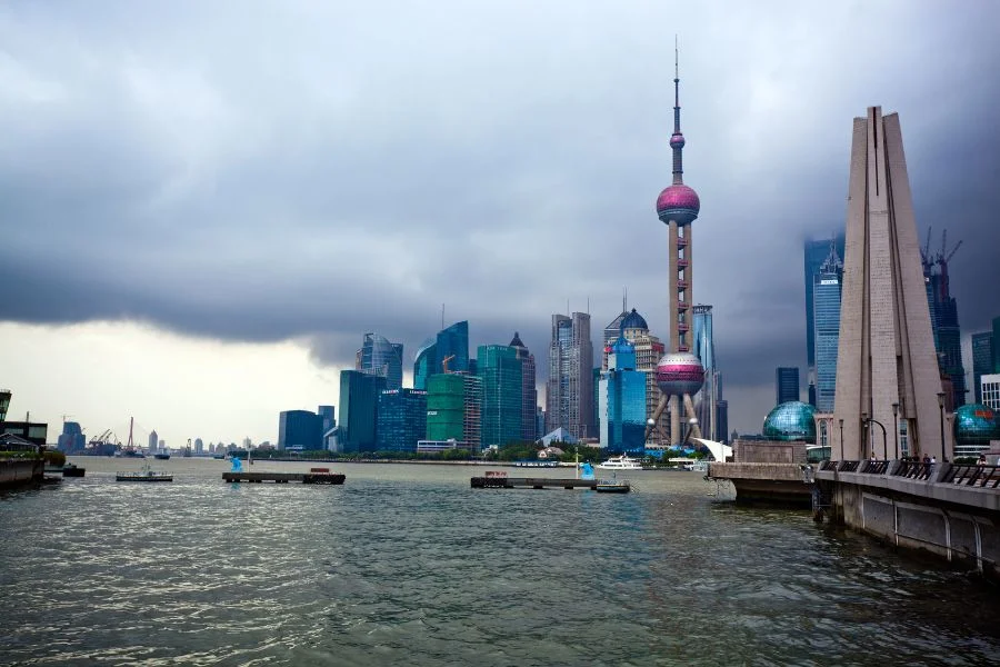 The Bund Waterfront is one of China's most famous tourist spots