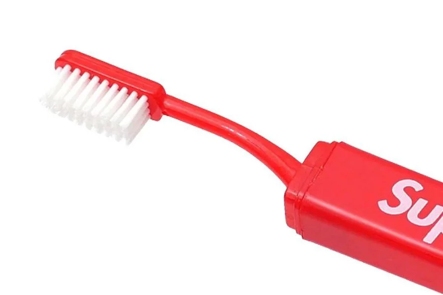 Supreme Logo Print Toothbrush