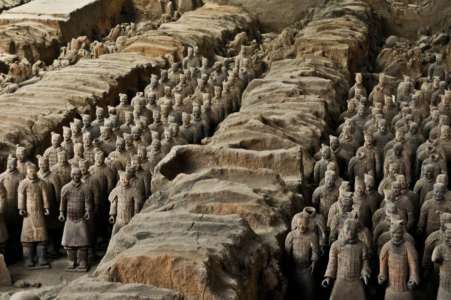 8000-person army that has been frozen in time for the past 2,000 years
