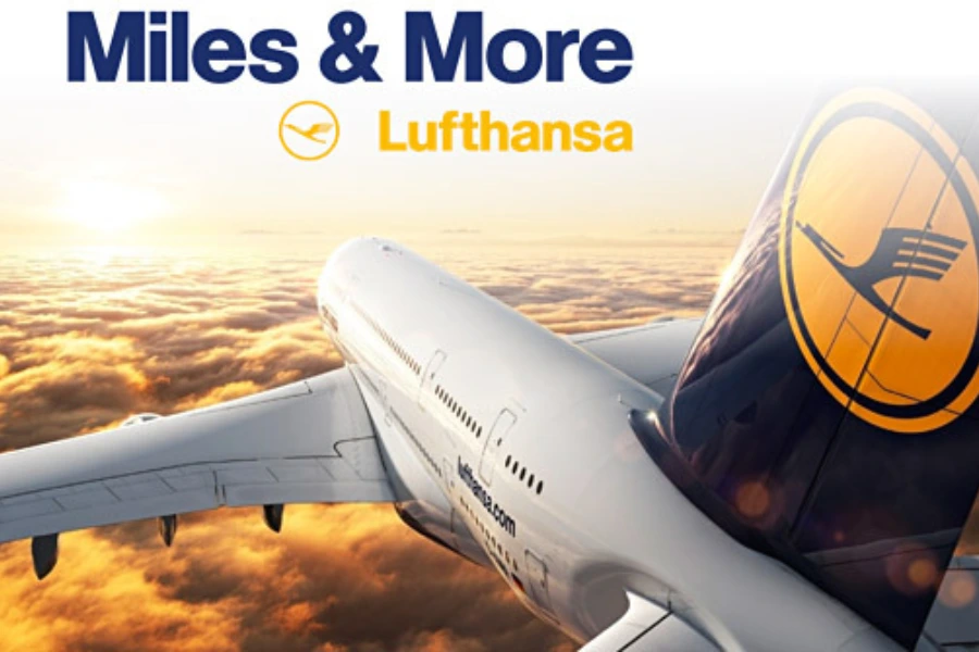 Miles and More Lufthansa flight