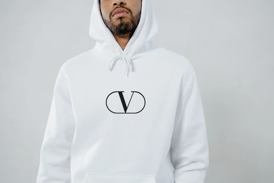 Valentino Logo-Print Hoodie