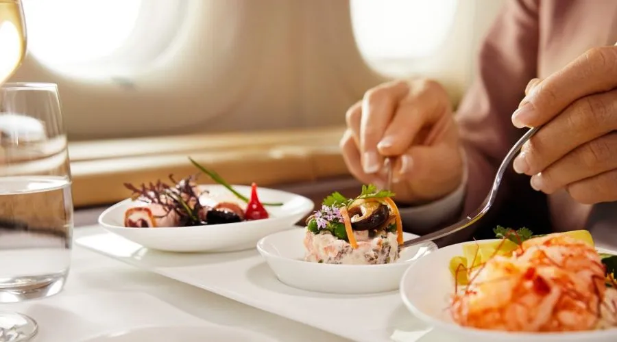 Delicious In Flight Dining