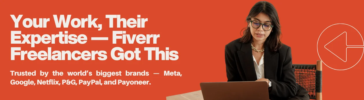 Your Work, Their Expertise — Fiverr Freelancers Got This